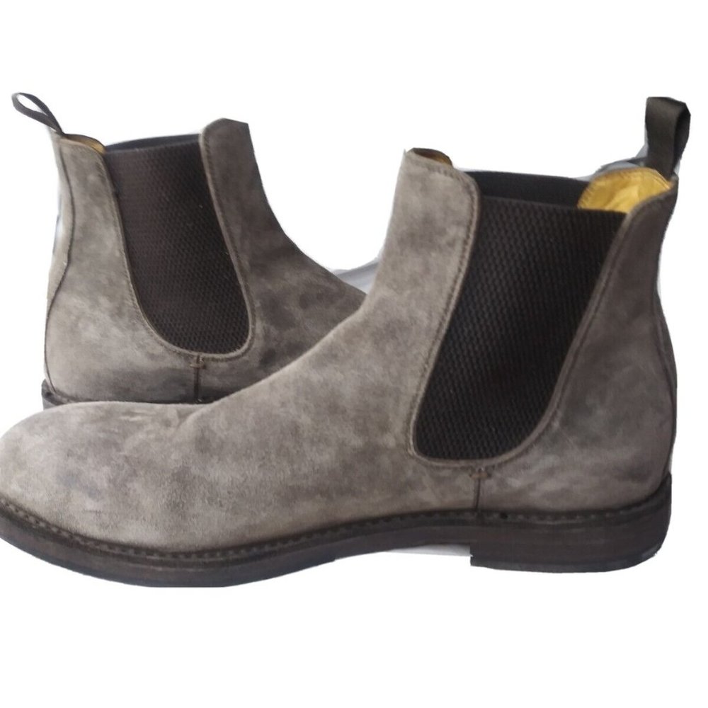 Officine Creative~Character Suede Chelsea Boots Men's Size 13 US EU 46